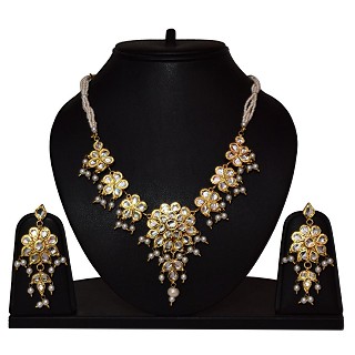 Awadhi Kundan Necklace Set